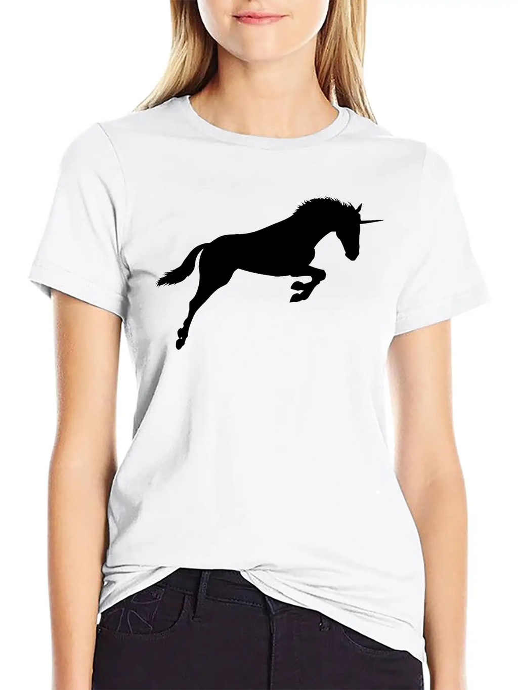 Unicorn Classic Fit Graphic Tee For Daily Comfort – Unisex Cotton Shirt