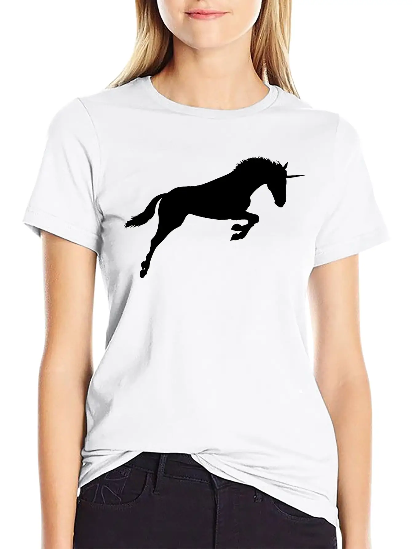 Unicorn Classic Fit Graphic Tee For Daily Comfort – Unisex Cotton Shirt