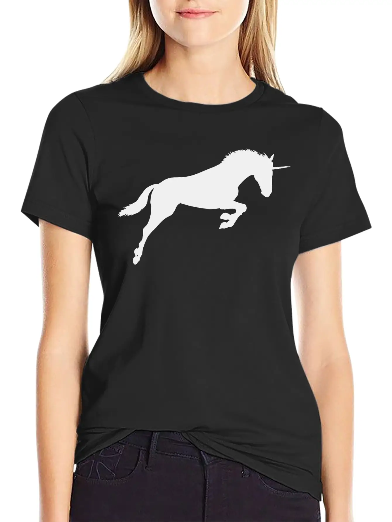 Unicorn Classic Fit Graphic Tee For Daily Comfort – Unisex Cotton Shirt