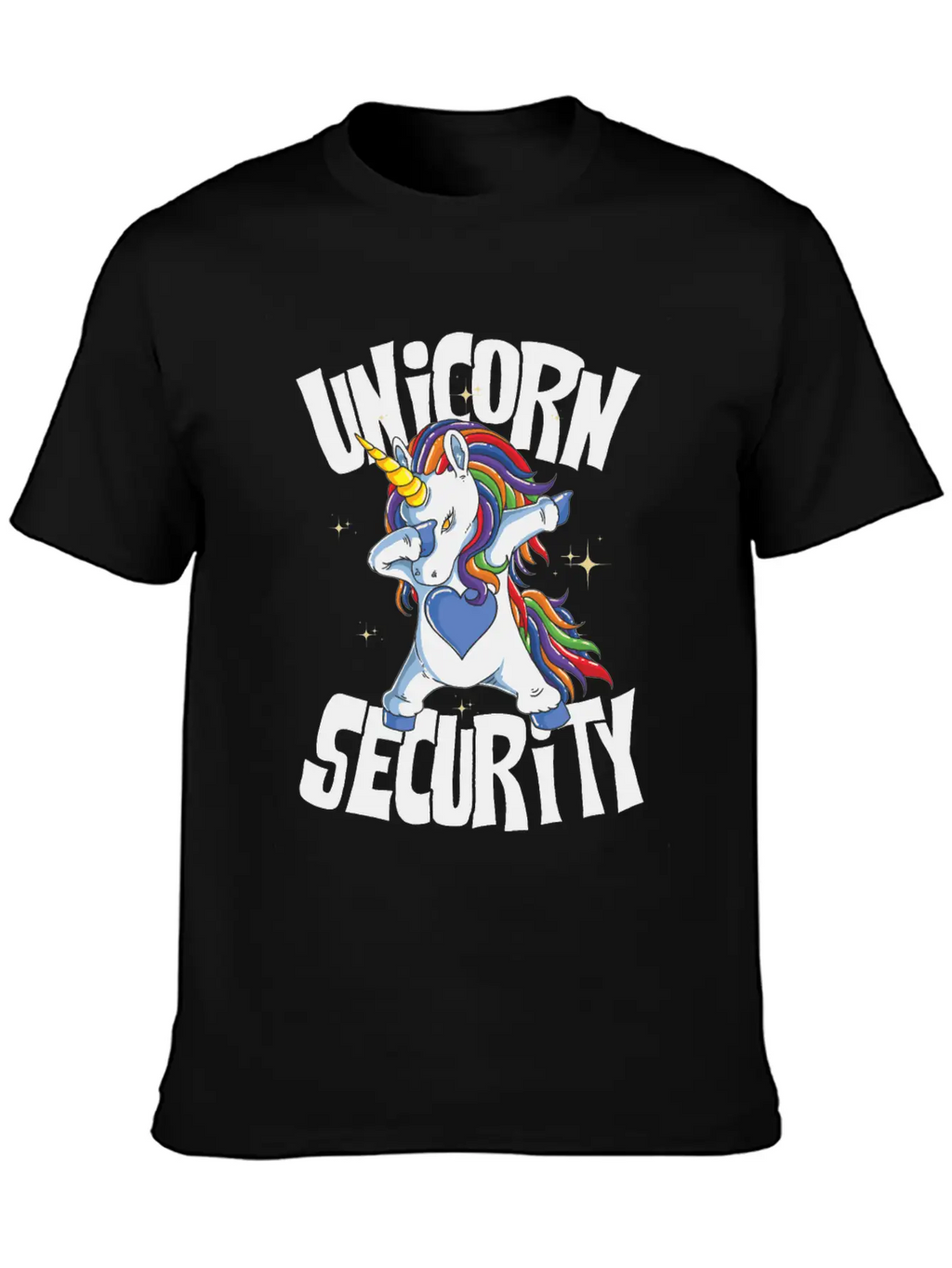Unicorn Security Unisex Casual T-Shirt – Clean Design For Daily Comfort