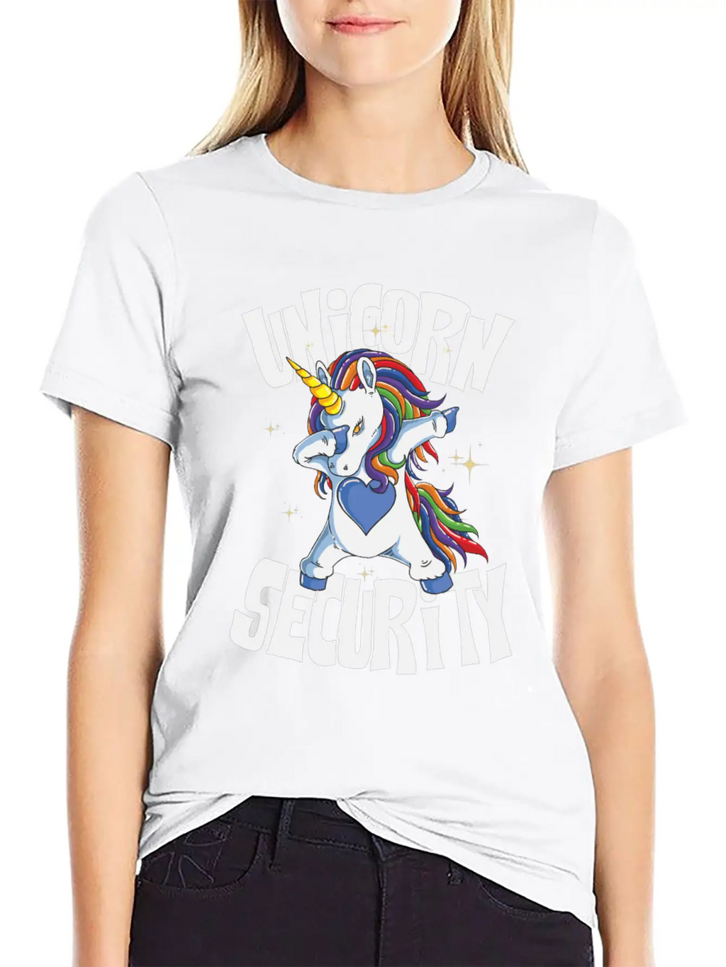 Unicorn Security Unisex Casual T-Shirt – Clean Design For Daily Comfort