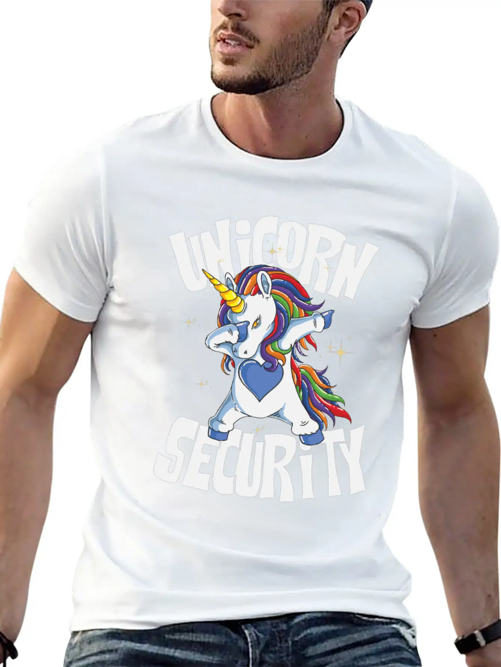 Unicorn Security Unisex Casual T-Shirt – Clean Design For Daily Comfort