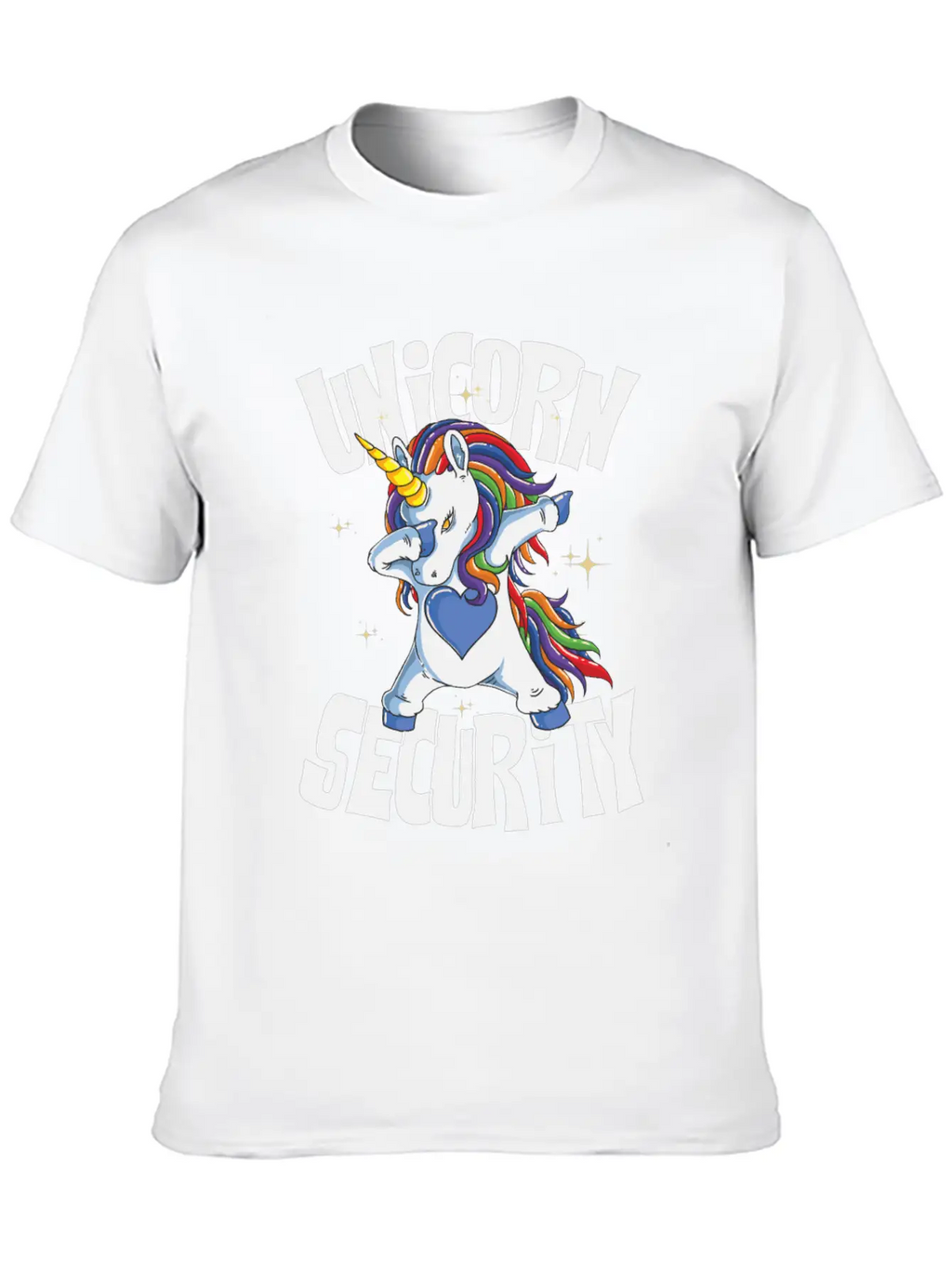 Unicorn Security Unisex Casual T-Shirt – Clean Design For Daily Comfort