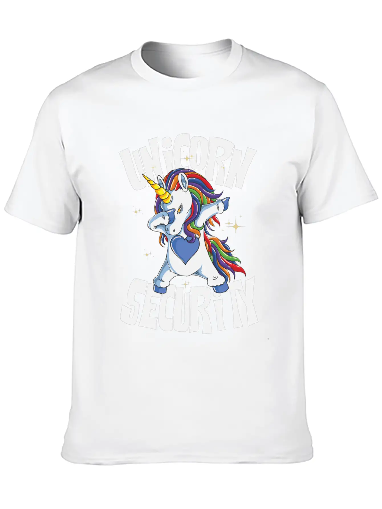Unicorn Security Unisex Casual T-Shirt – Clean Design For Daily Comfort