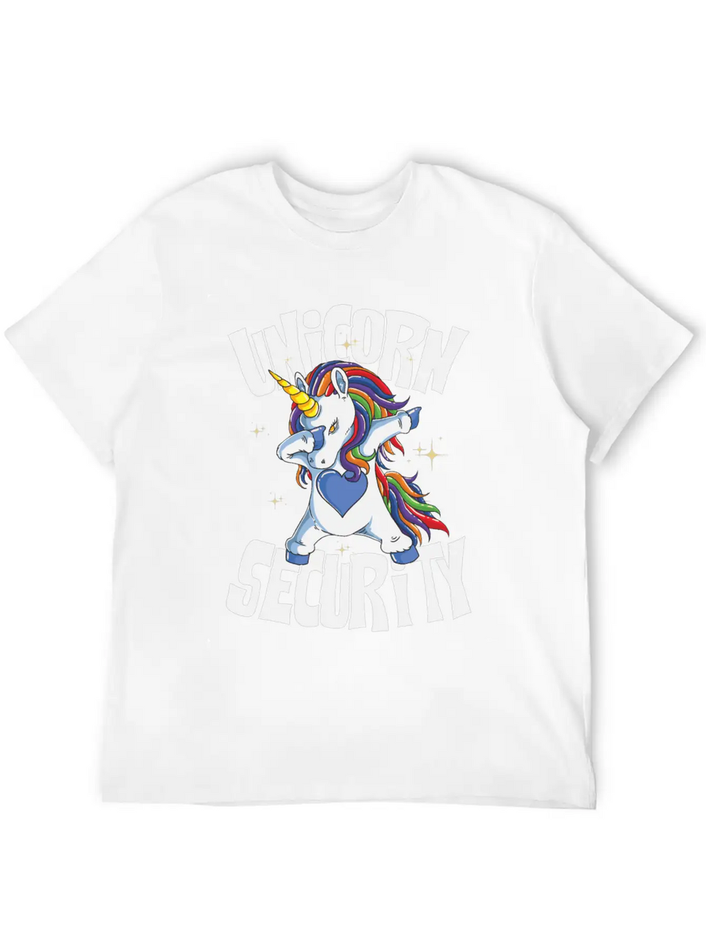 Unicorn Security Unisex Casual T-Shirt – Clean Design For Daily Comfort
