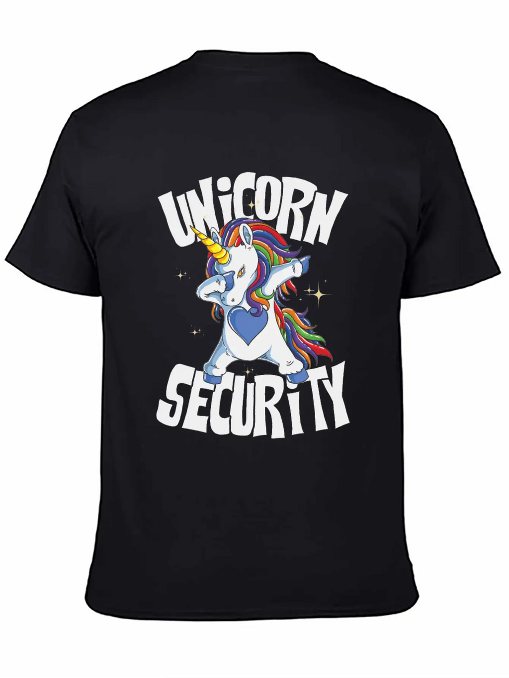 Unicorn Security Unisex Casual T-Shirt – Clean Design For Daily Comfort