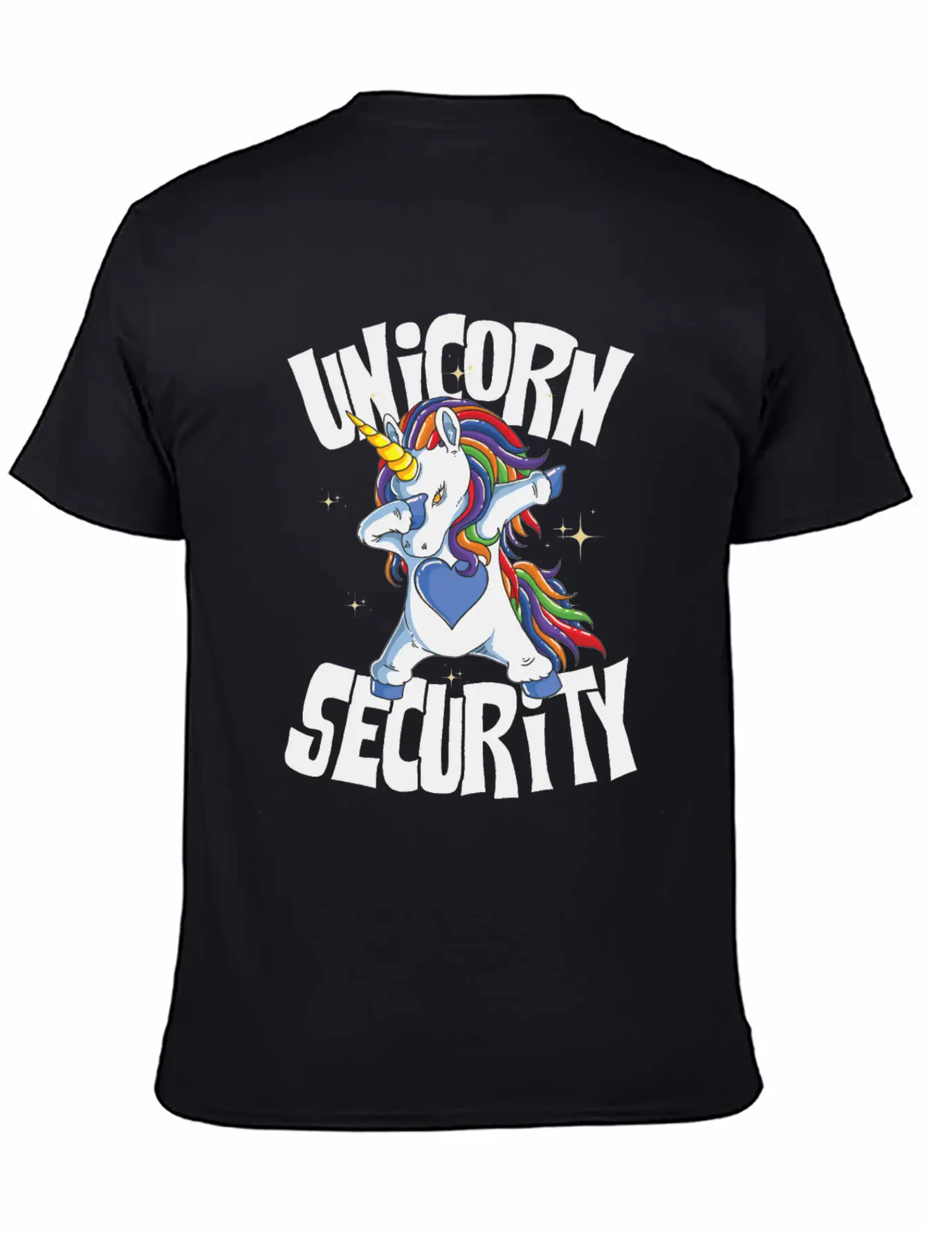 Unicorn Security Unisex Casual T-Shirt – Clean Design For Daily Comfort