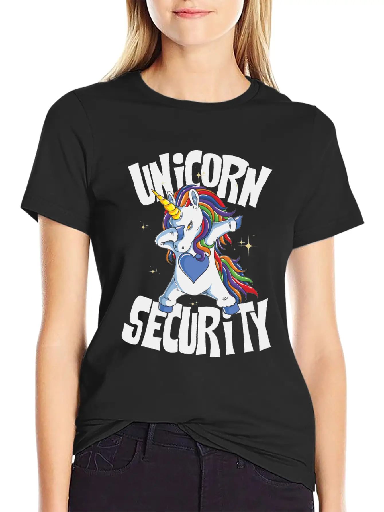 Unicorn Security Unisex Casual T-Shirt – Clean Design For Daily Comfort
