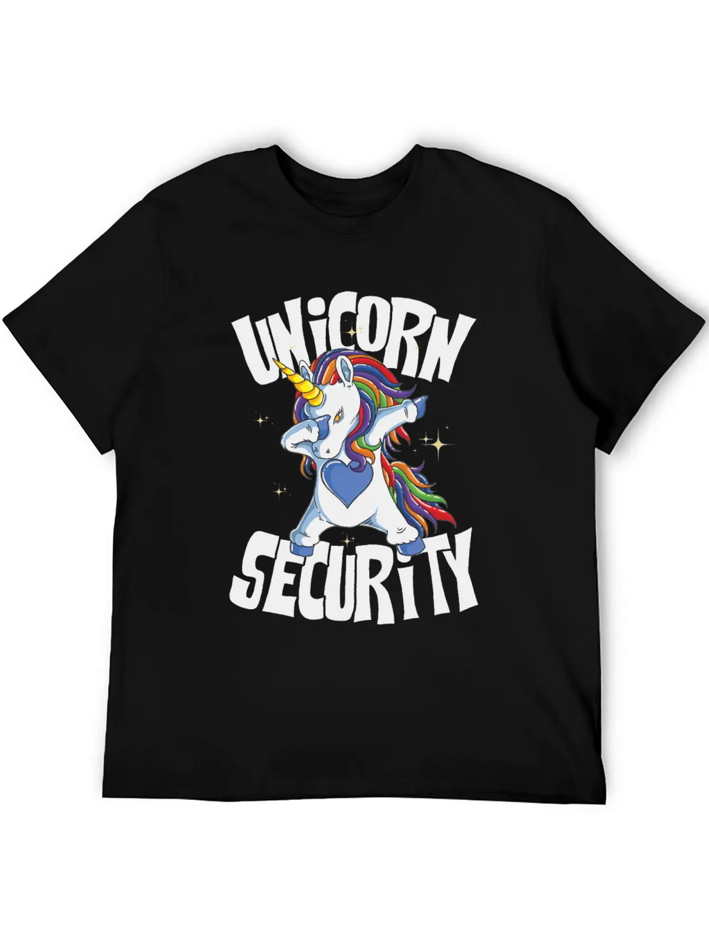 Unicorn Security Unisex Casual T-Shirt – Clean Design For Daily Comfort