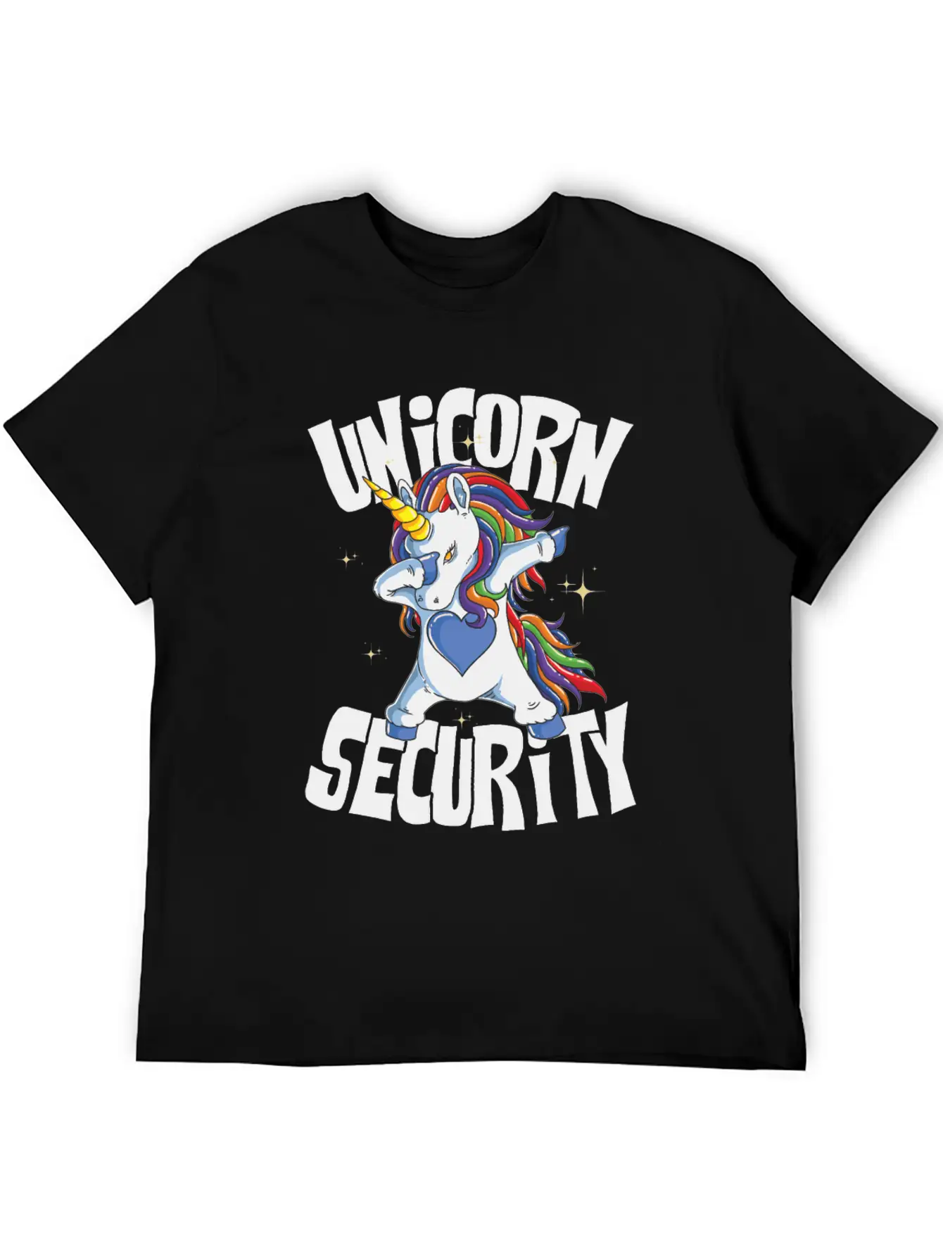 Unicorn Security Unisex Casual T-Shirt – Clean Design For Daily Comfort