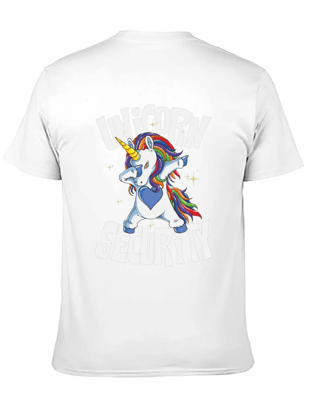 Unicorn Security Unisex Casual T-Shirt – Clean Design For Daily Comfort