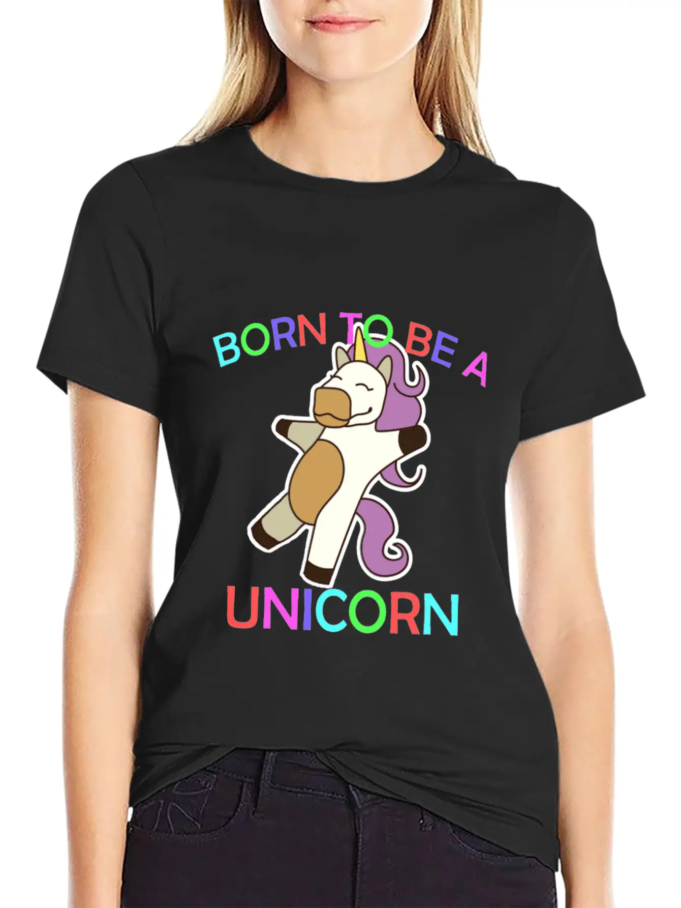 Unicorn Stylish Everyday T-Shirt – Unisex Basic Cotton Tee