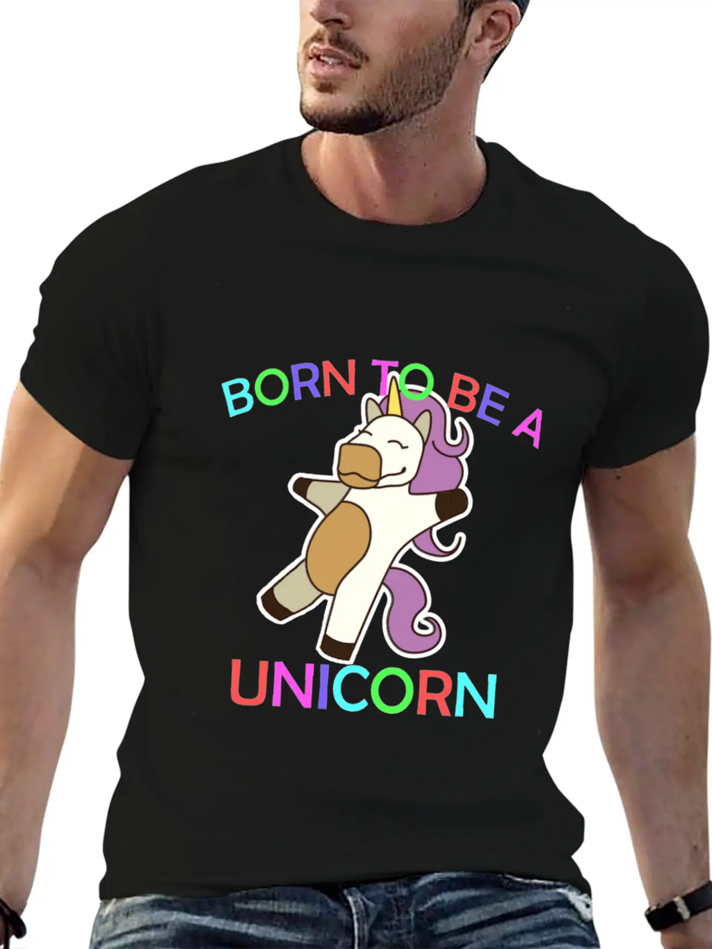 Unicorn Stylish Everyday T-Shirt – Unisex Basic Cotton Tee