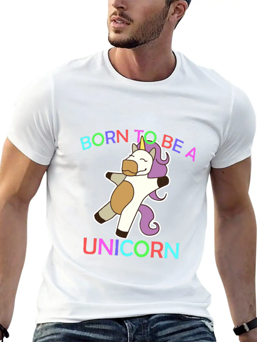 Unicorn Stylish Everyday T-Shirt – Unisex Basic Cotton Tee