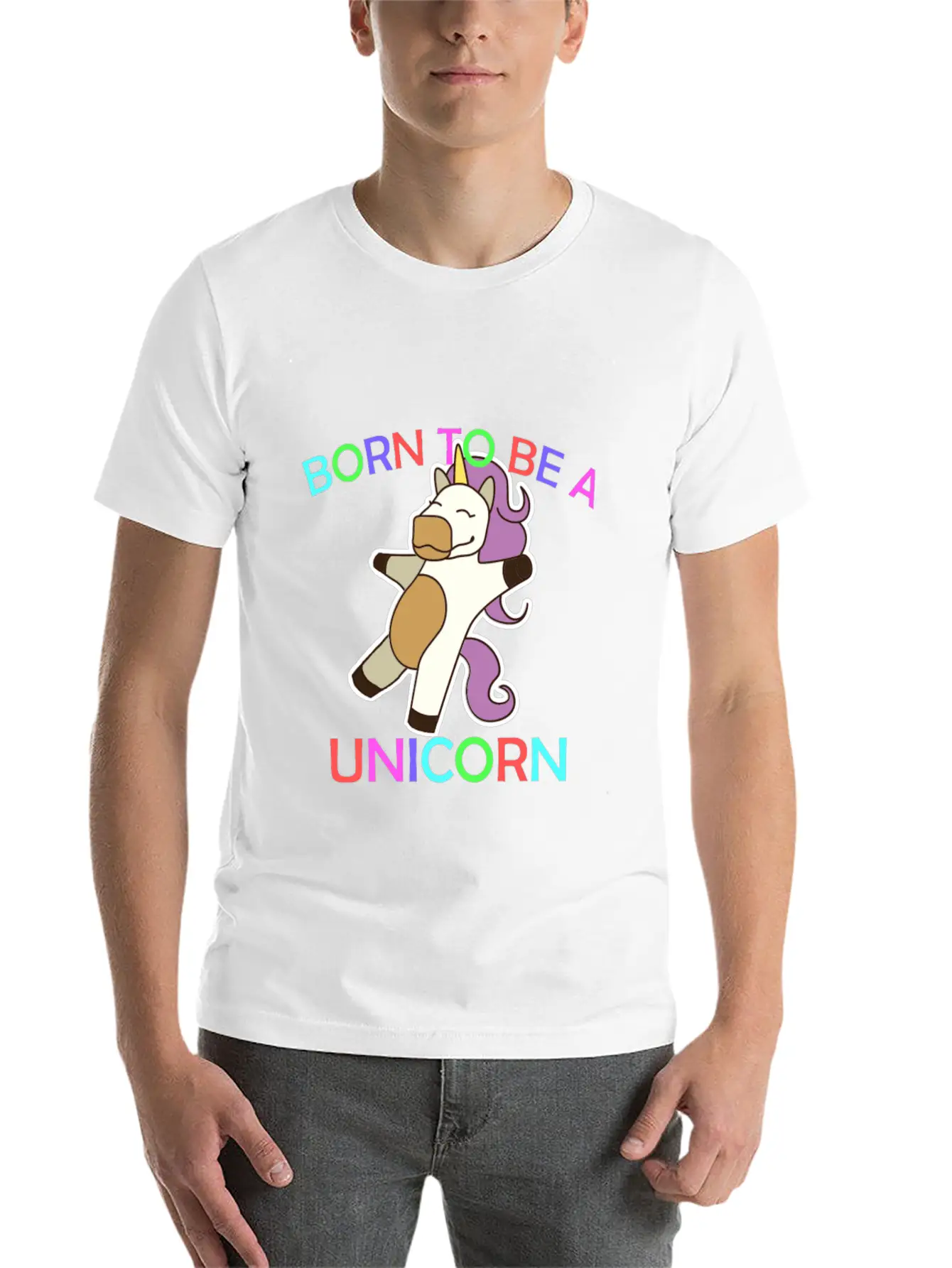 Unicorn Stylish Everyday T-Shirt – Unisex Basic Cotton Tee