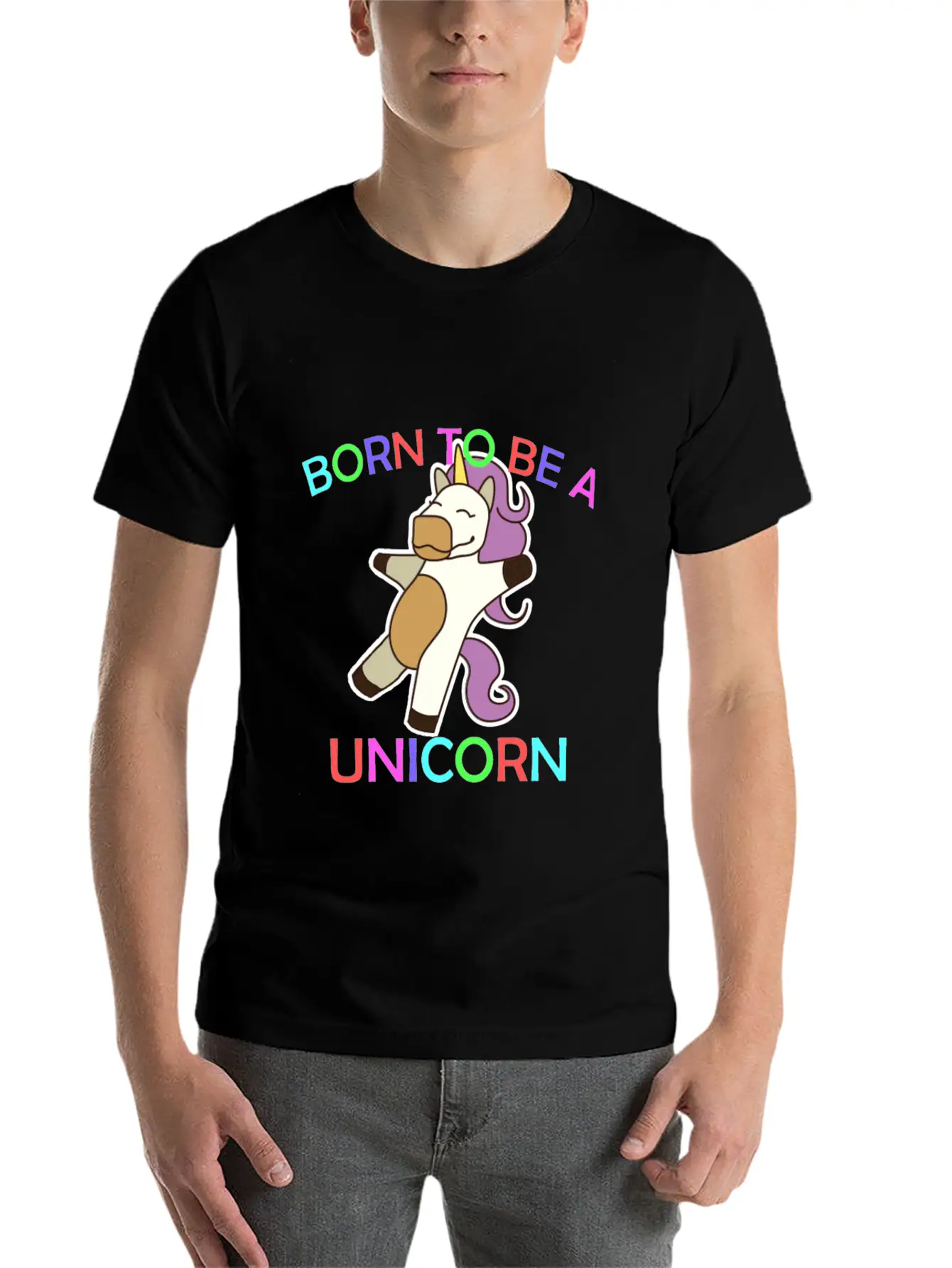 Unicorn Stylish Everyday T-Shirt – Unisex Basic Cotton Tee