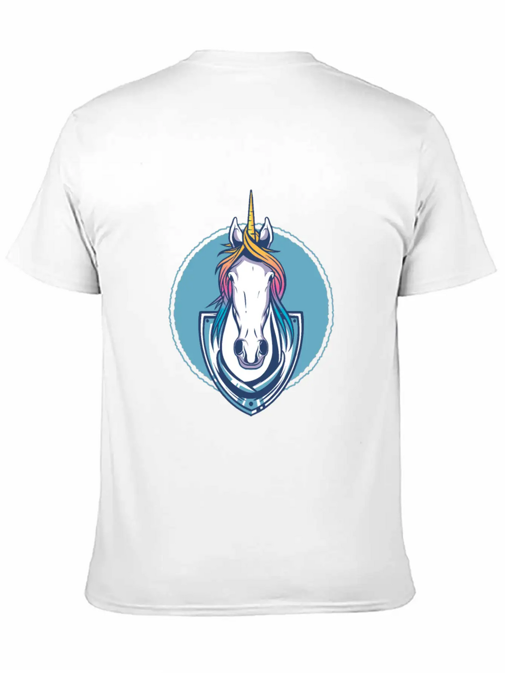 Unicorn Trophy Classic Fit Graphic Tee For Daily Comfort – Unisex Cotton Shirt