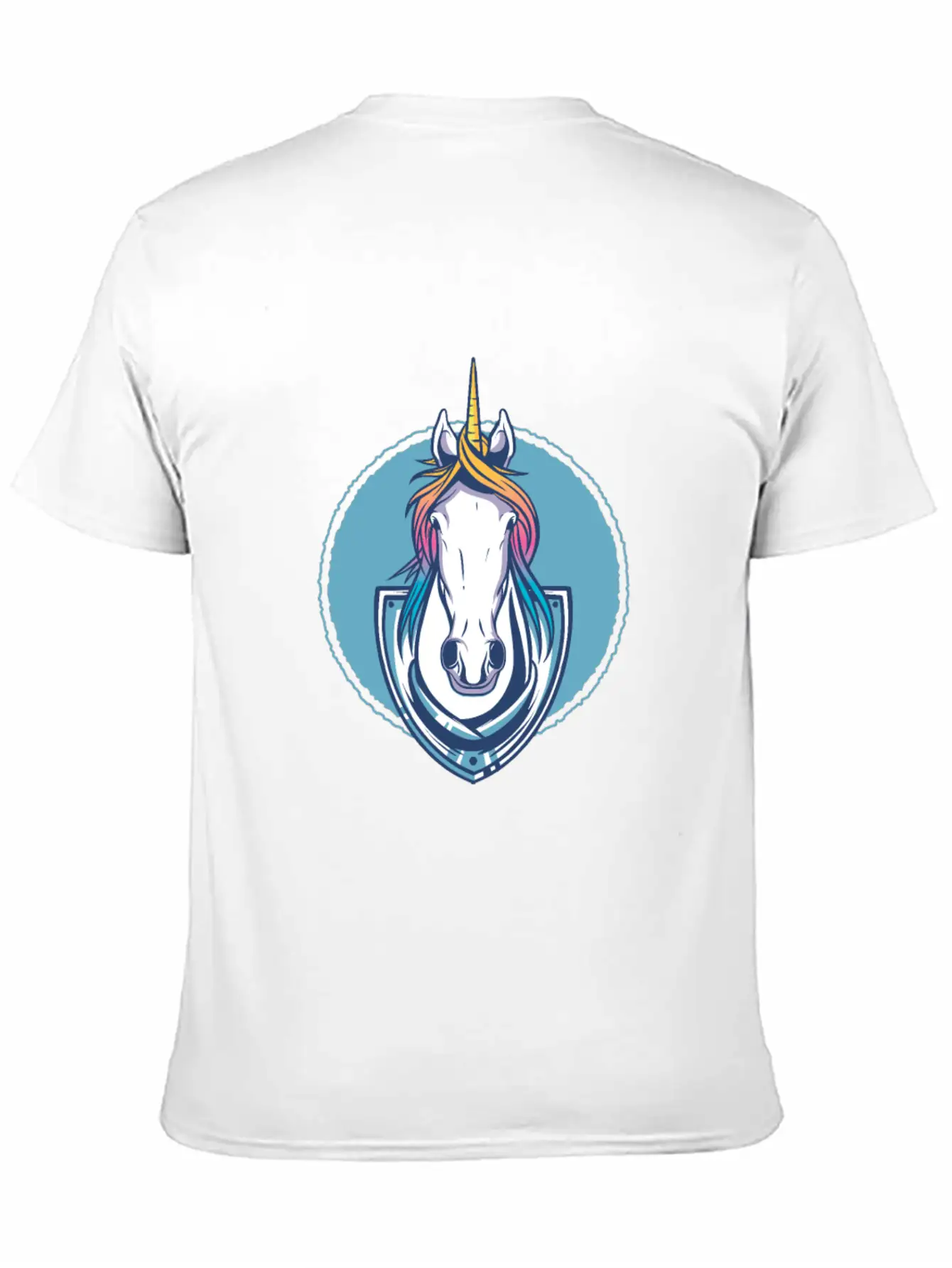 Unicorn Trophy Classic Fit Graphic Tee For Daily Comfort – Unisex Cotton Shirt