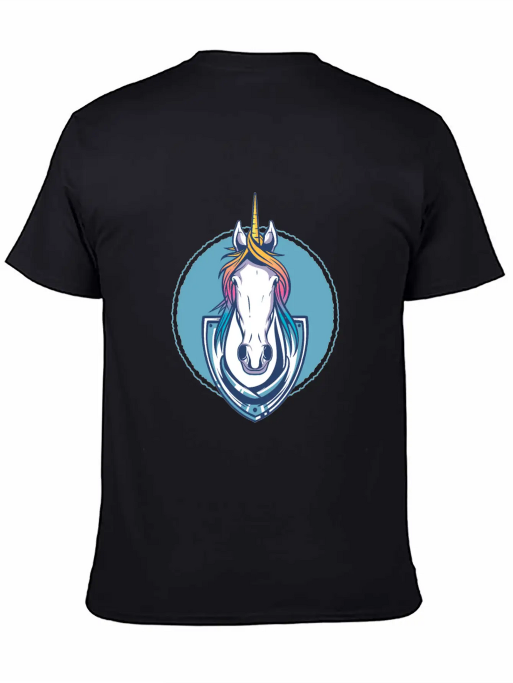 Unicorn Trophy Classic Fit Graphic Tee For Daily Comfort – Unisex Cotton Shirt