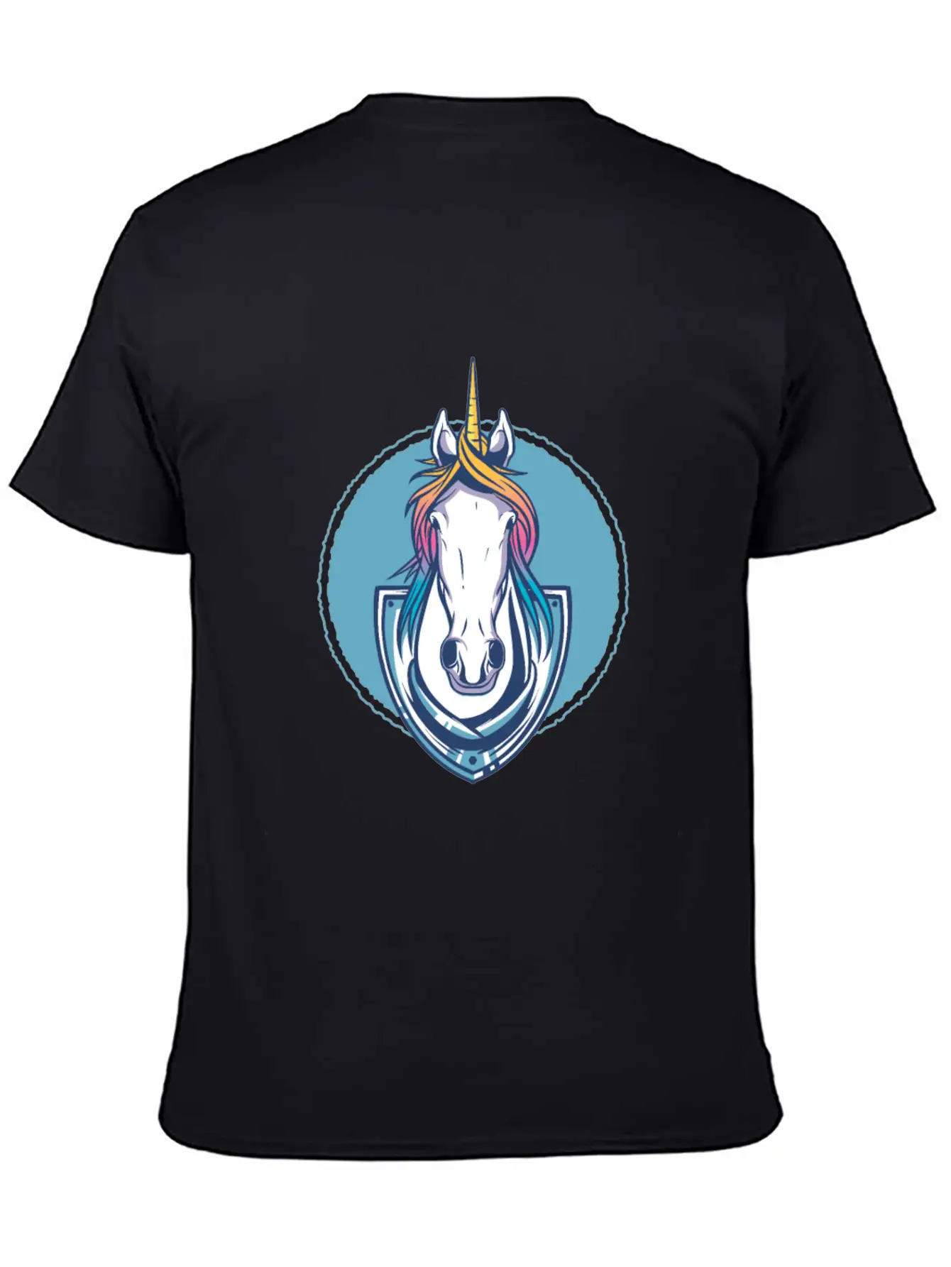 Unicorn Trophy Classic Fit Graphic Tee For Daily Comfort – Unisex Cotton Shirt