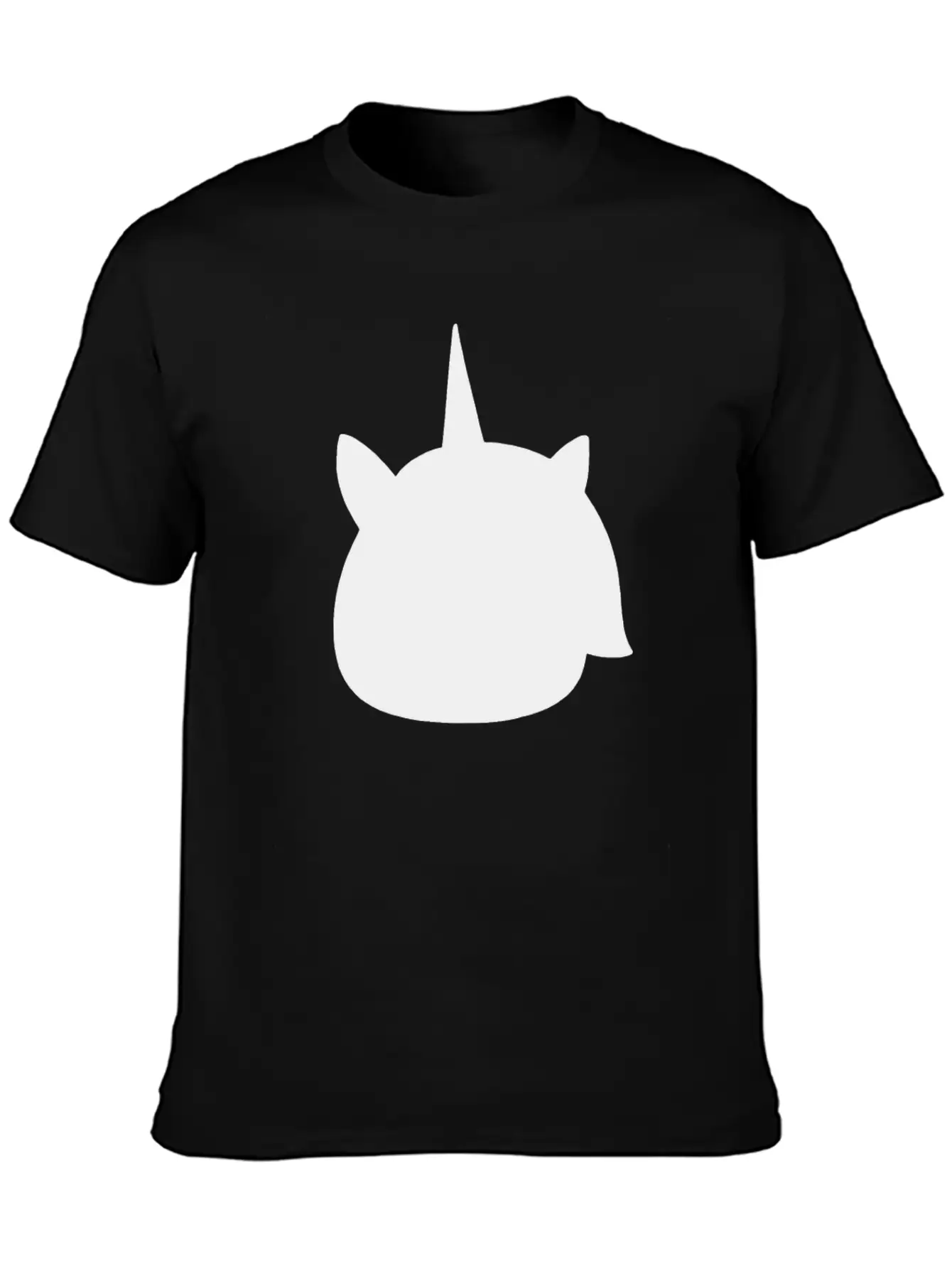Unicorn Unicorn Head Rainbow Minimalist Breathable Soft Cotton T-Shirt – Timeless Casual Look