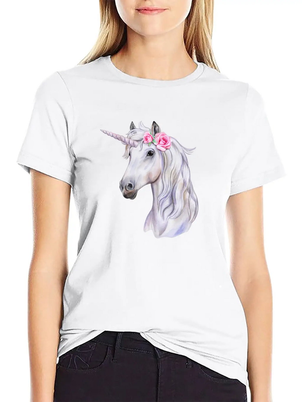 Unicorn Unisex Casual T-Shirt – Clean Design For Daily Comfort
