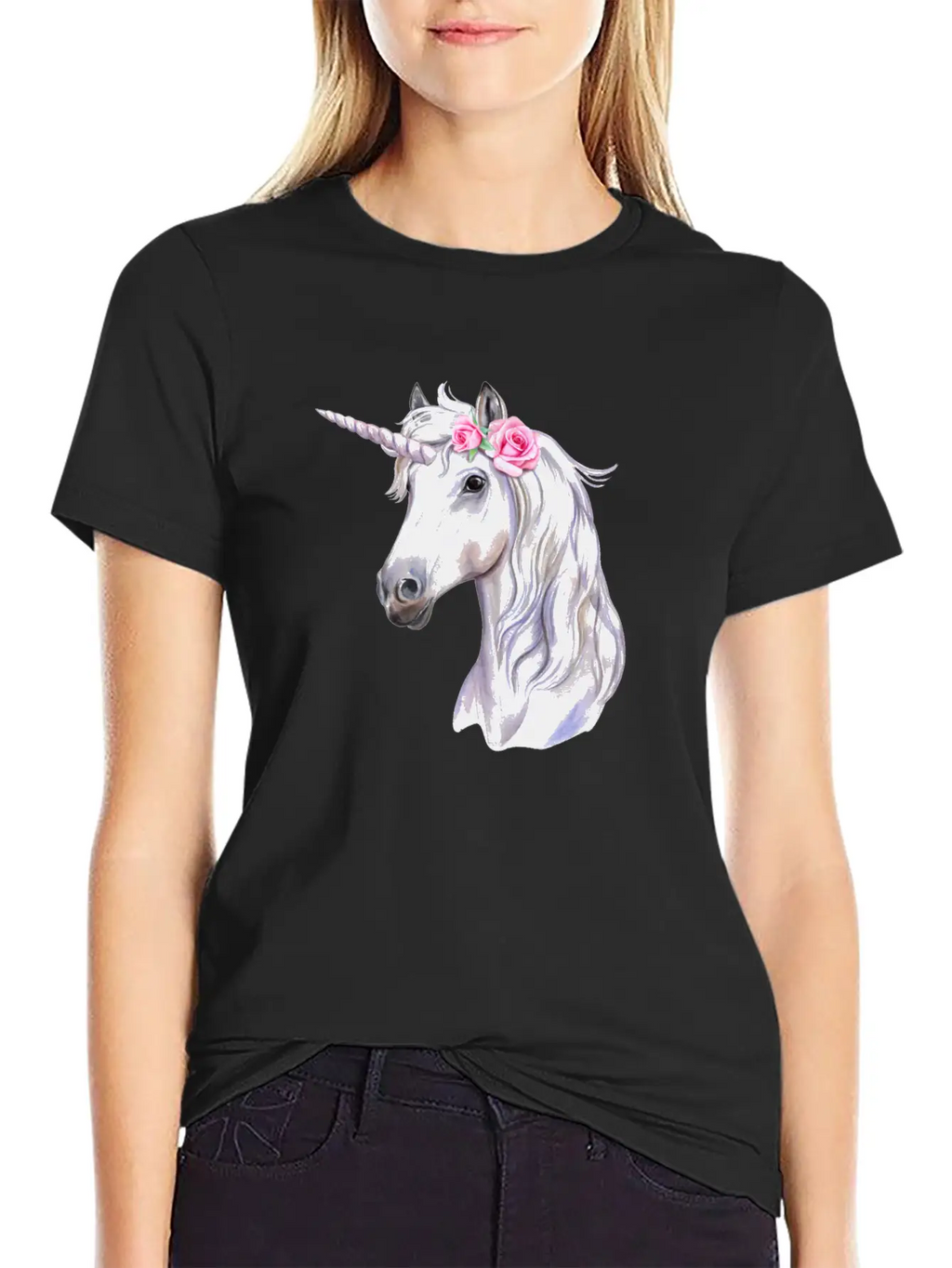 Unicorn Unisex Casual T-Shirt – Clean Design For Daily Comfort