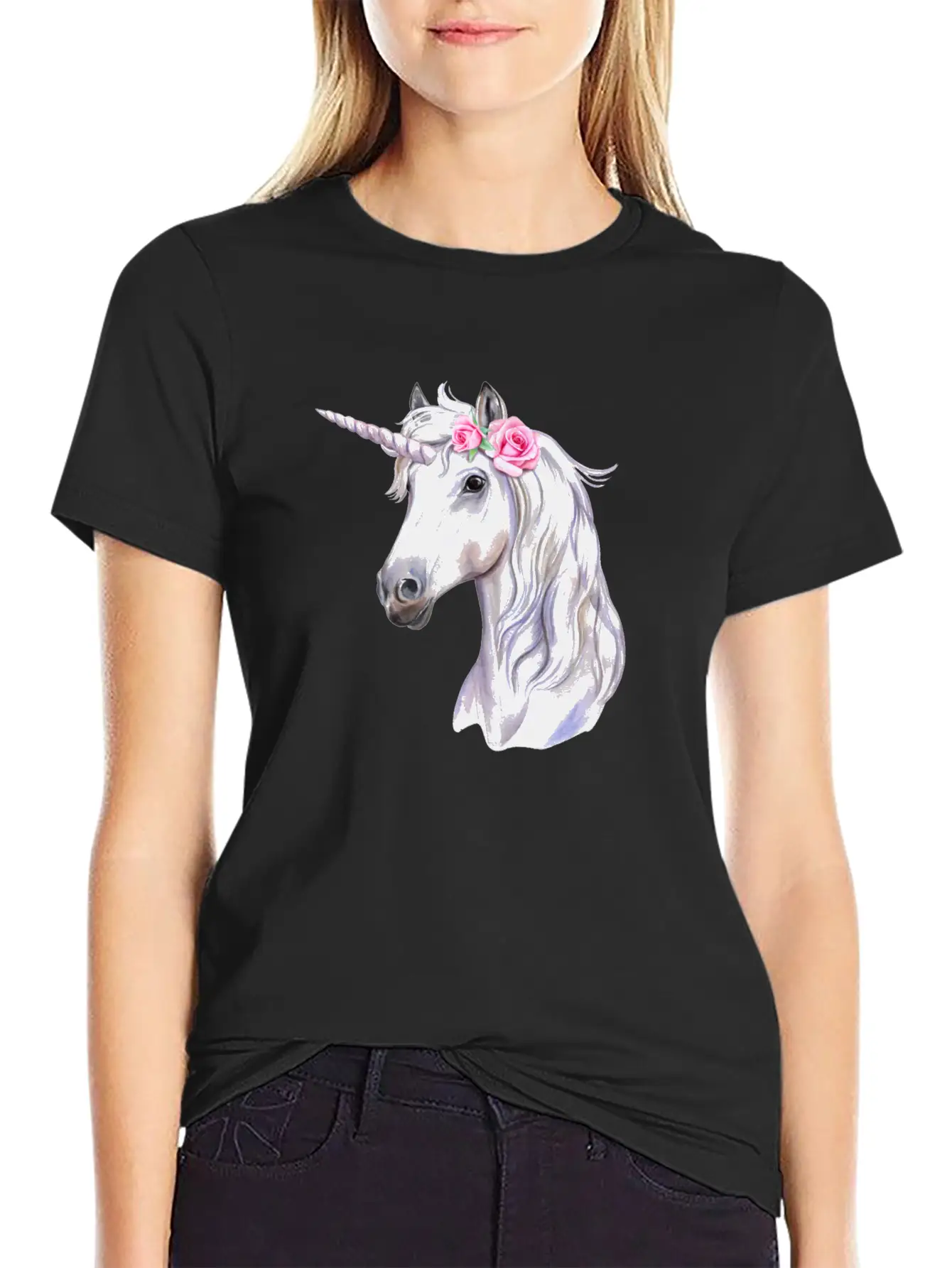 Unicorn Unisex Casual T-Shirt – Clean Design For Daily Comfort