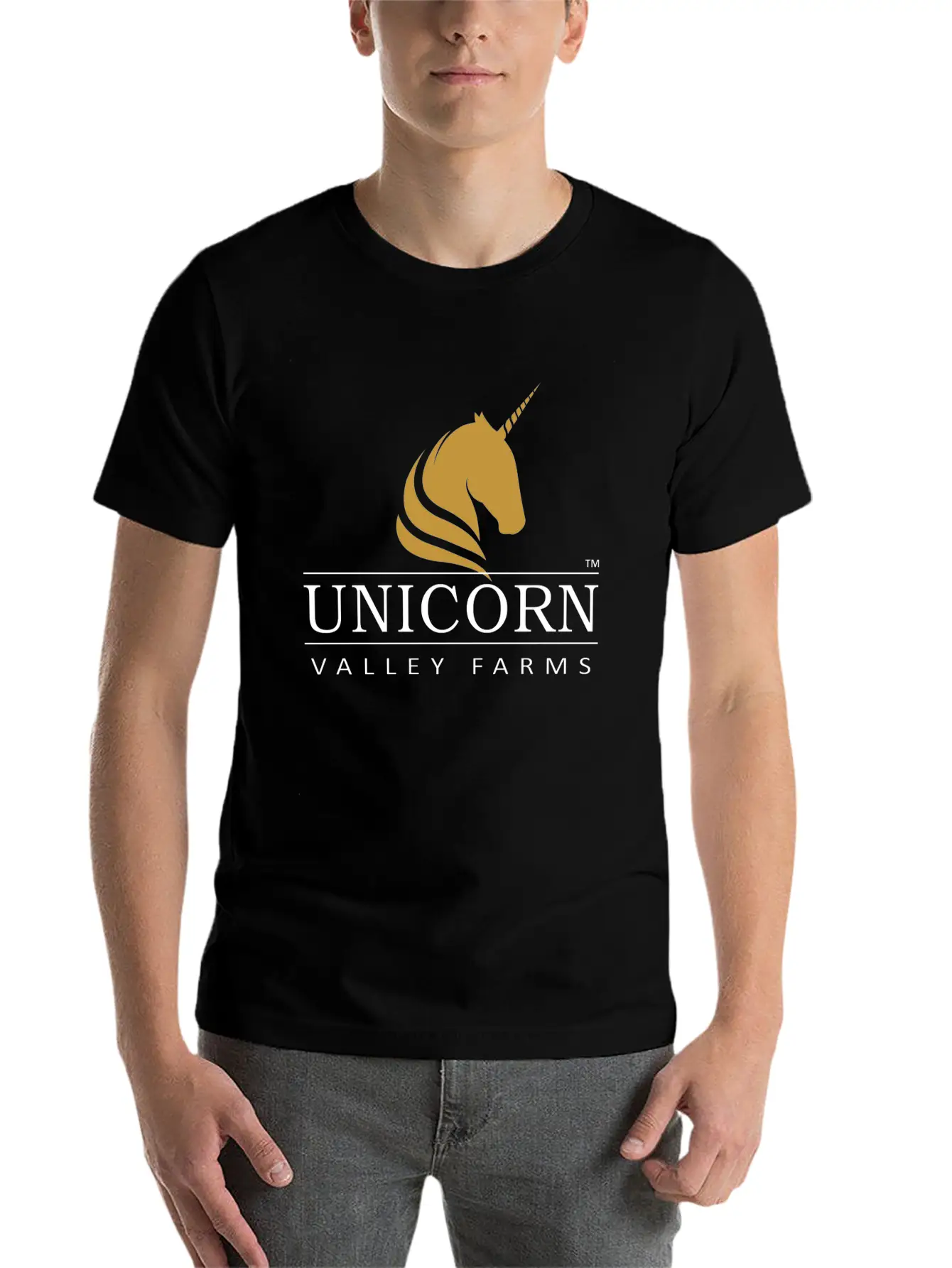 Unicorn Valley Farms Breathable Soft Cotton T-Shirt – Timeless Casual Look