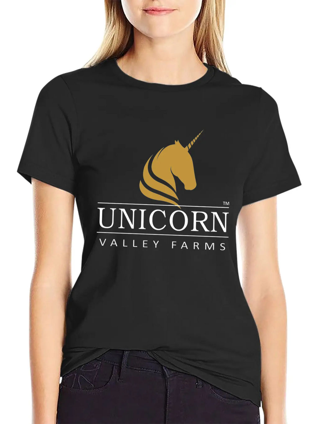 Unicorn Valley Farms Breathable Soft Cotton T-Shirt – Timeless Casual Look