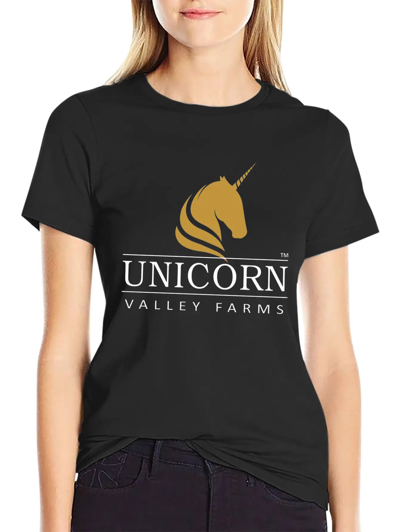Unicorn Valley Farms Breathable Soft Cotton T-Shirt – Timeless Casual Look