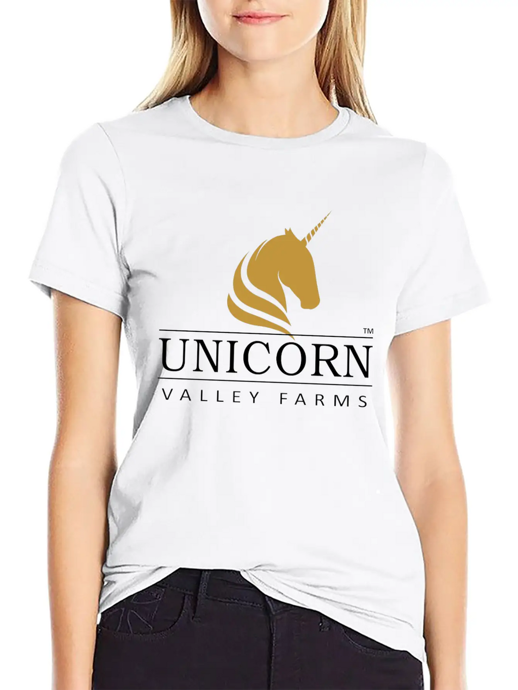 Unicorn Valley Farms Breathable Soft Cotton T-Shirt – Timeless Casual Look