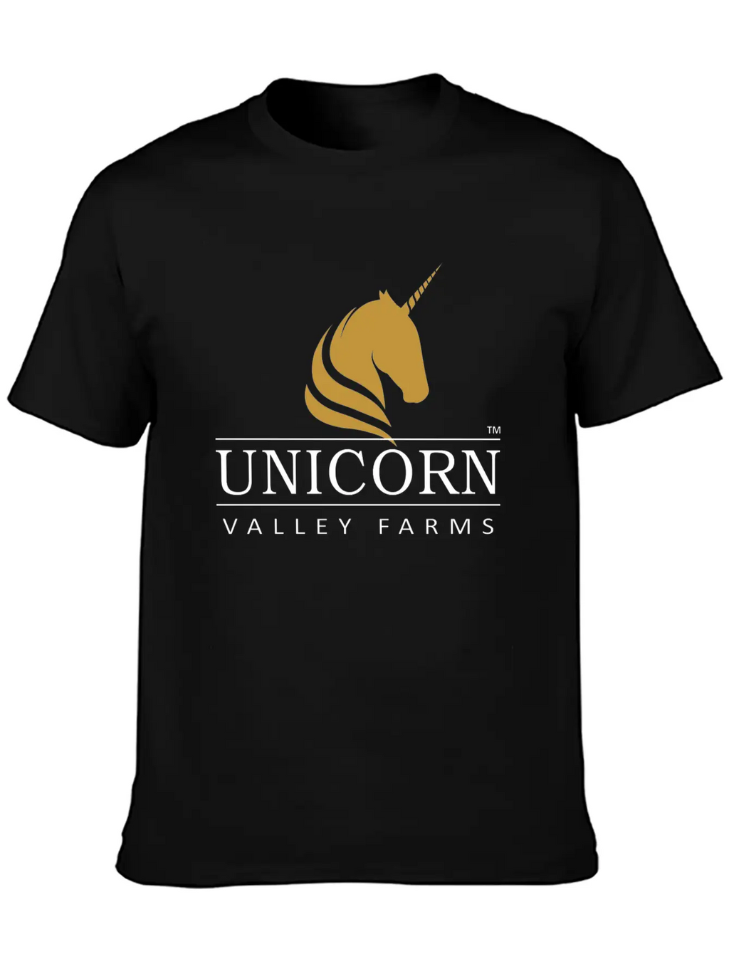 Unicorn Valley Farms Breathable Soft Cotton T-Shirt – Timeless Casual Look