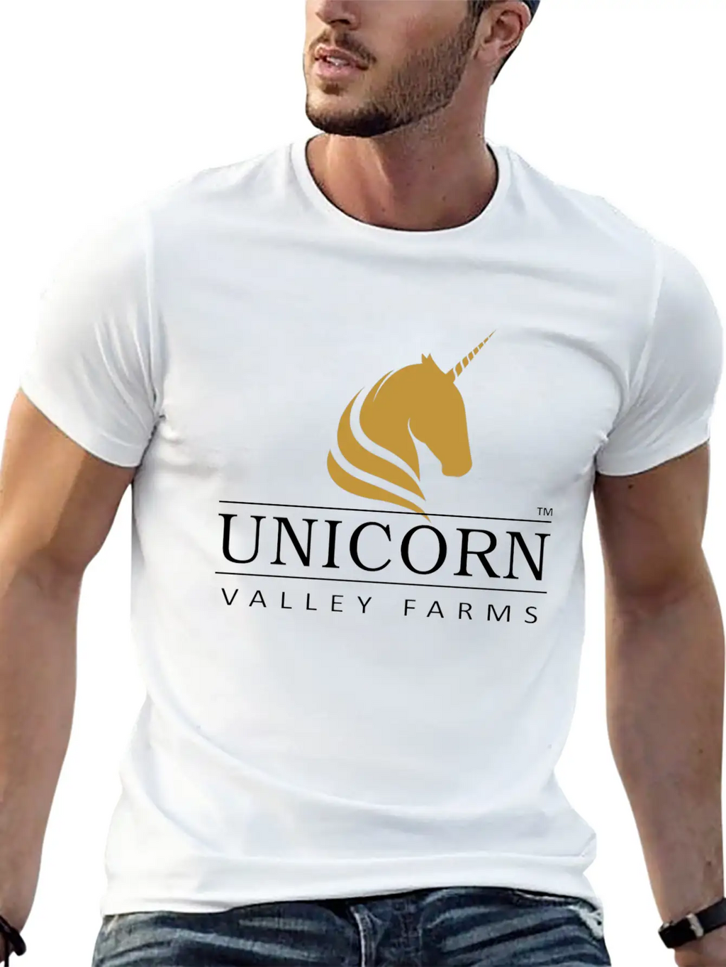 Unicorn Valley Farms Breathable Soft Cotton T-Shirt – Timeless Casual Look