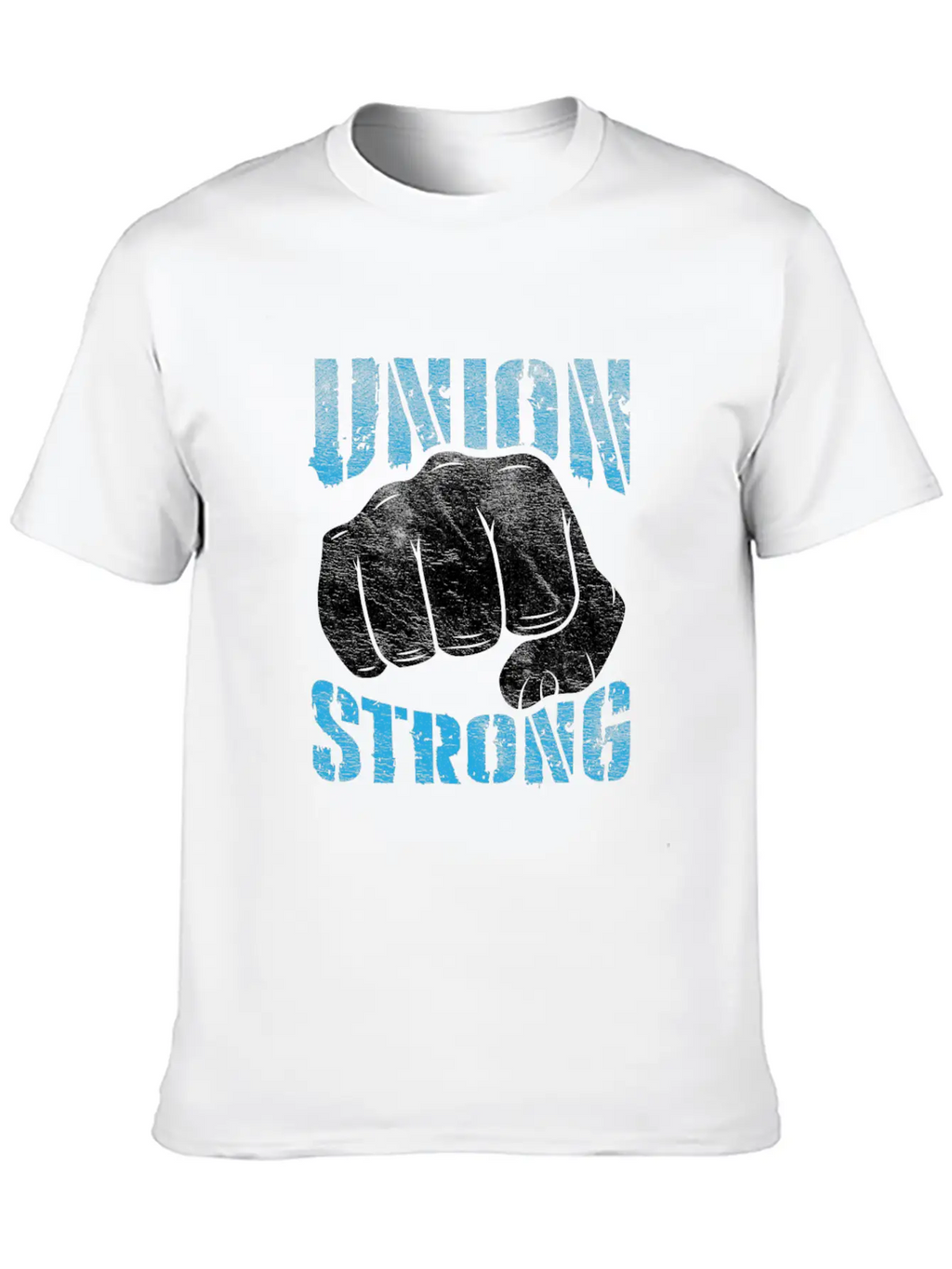 Union Strong Labor Day Proud Union Worker Laborer Essential Cotton Tee For Daily Outfits – Unisex Style