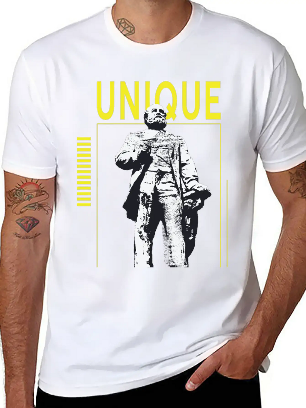 Unique Clothing Unisex Casual T-Shirt – Clean Design For Daily Comfort