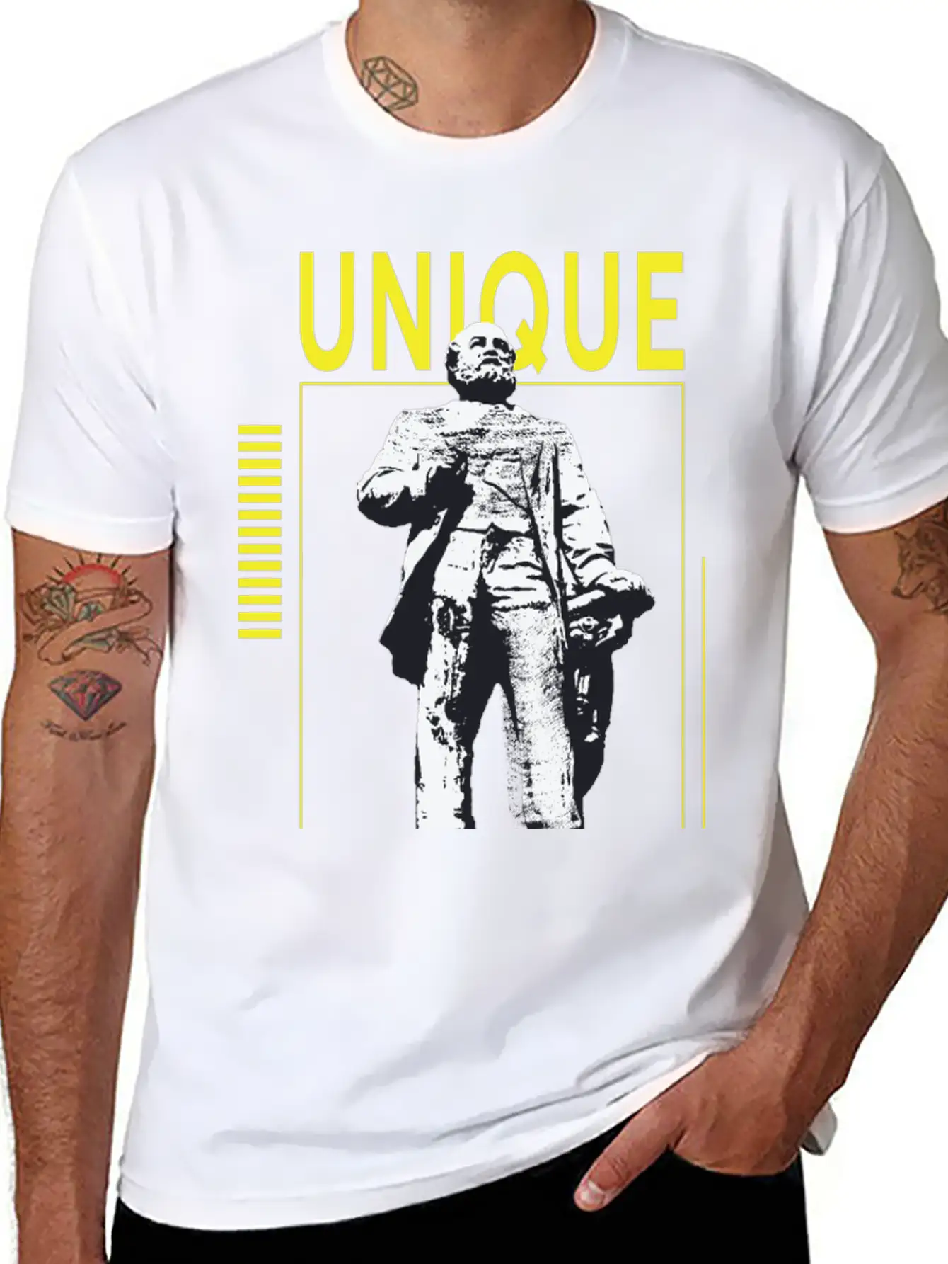 Unique Clothing Unisex Casual T-Shirt – Clean Design For Daily Comfort