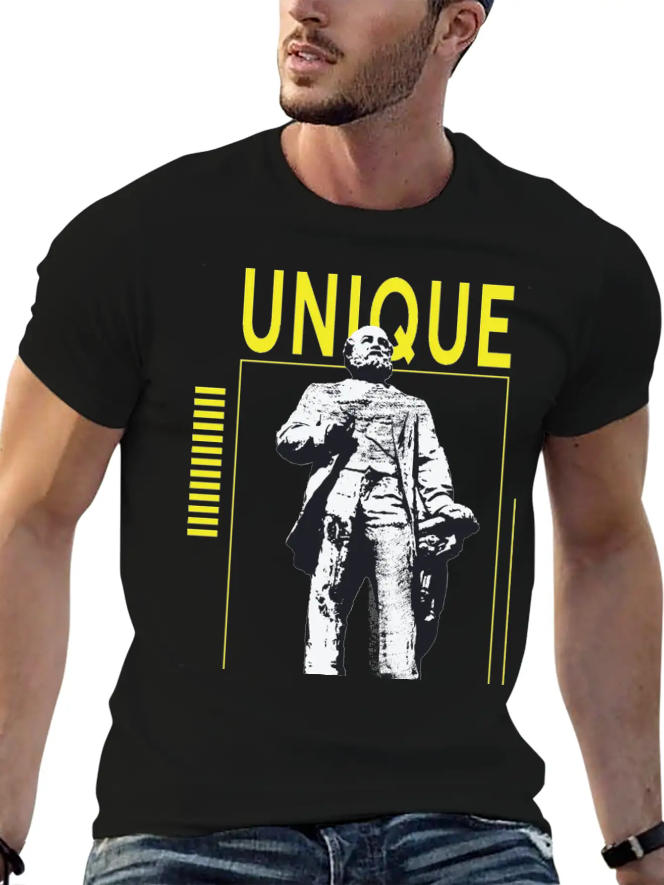 Unique Clothing Unisex Casual T-Shirt – Clean Design For Daily Comfort
