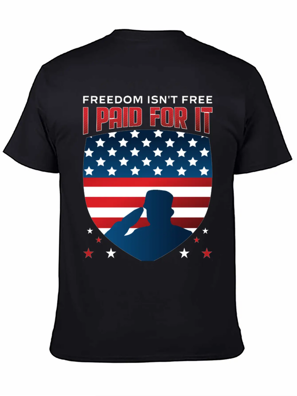 United States US Veteran Dad Grandpa Gift Ideas Unisex Short Sleeve Soft Cotton T-Shirt – Casual Everyday Wear