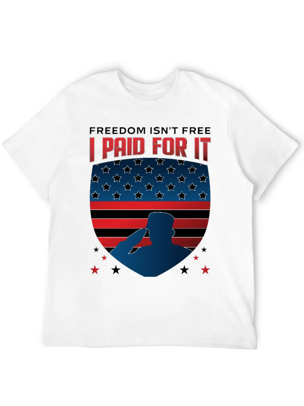 United States US Veteran Dad Grandpa Gift Ideas Unisex Short Sleeve Soft Cotton T-Shirt – Casual Everyday Wear