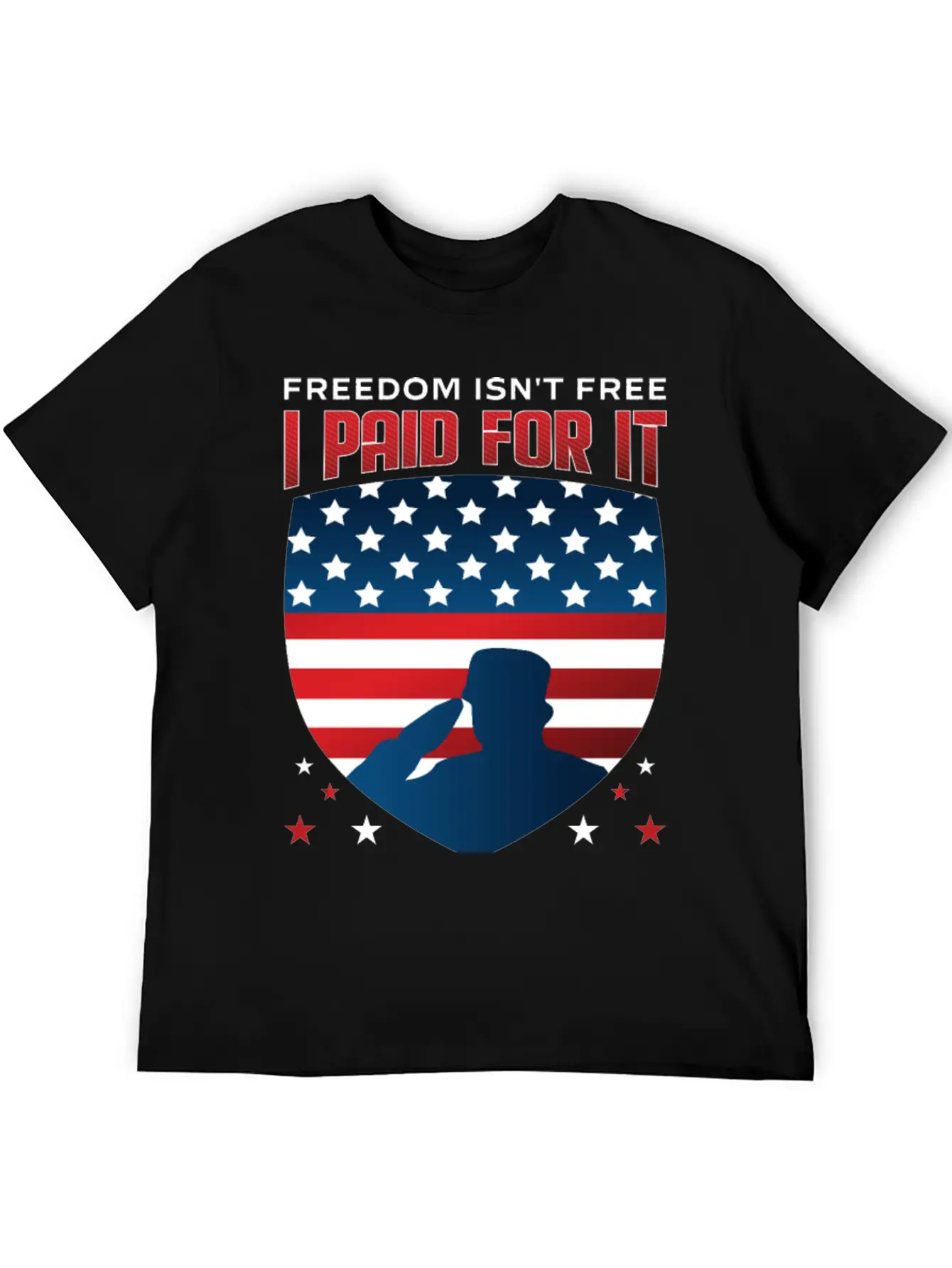 United States US Veteran Dad Grandpa Gift Ideas Unisex Short Sleeve Soft Cotton T-Shirt – Casual Everyday Wear