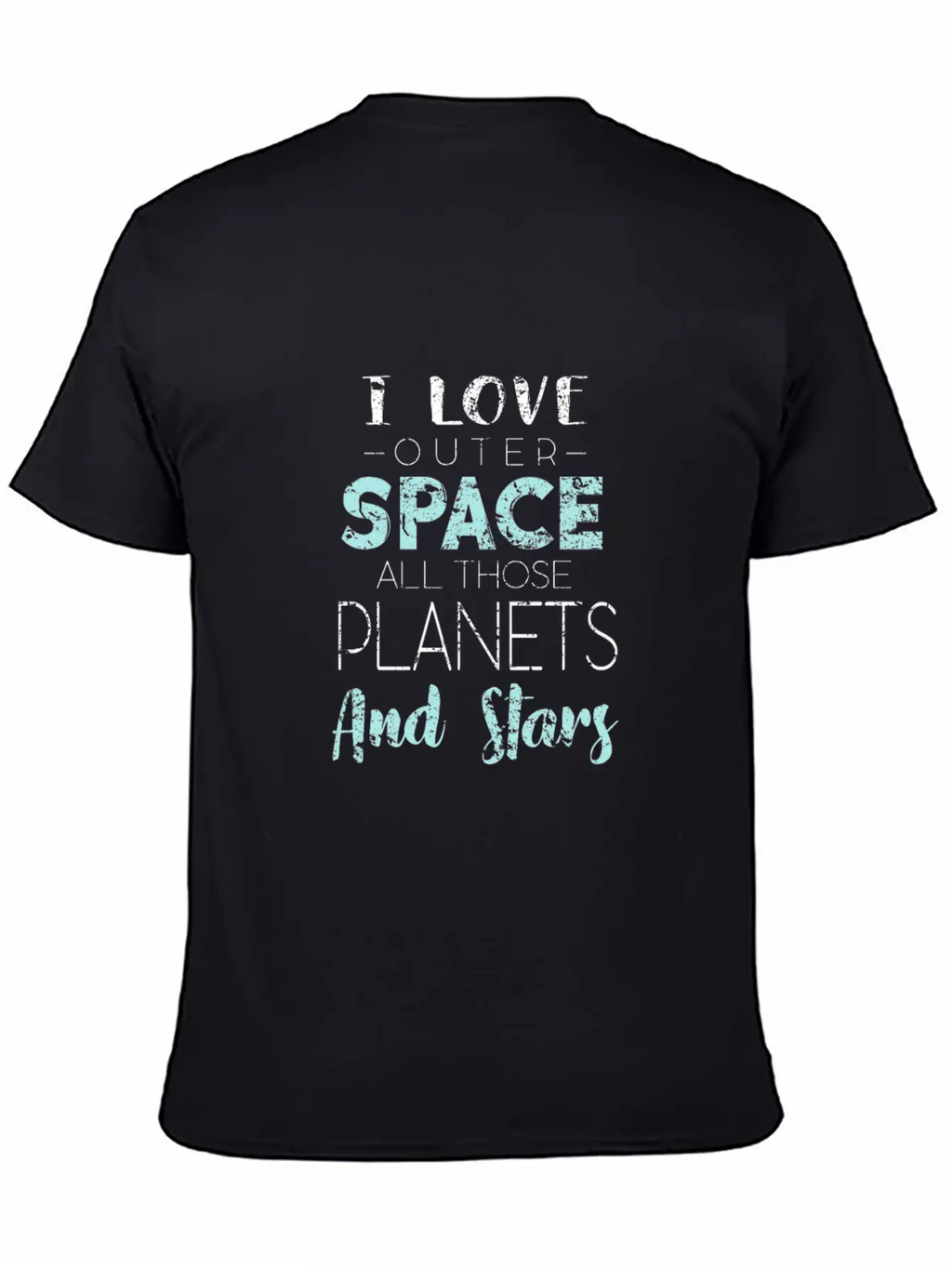 Universe Space Weightless Mars Rocket Breathable Soft Cotton T-Shirt – Timeless Casual Look