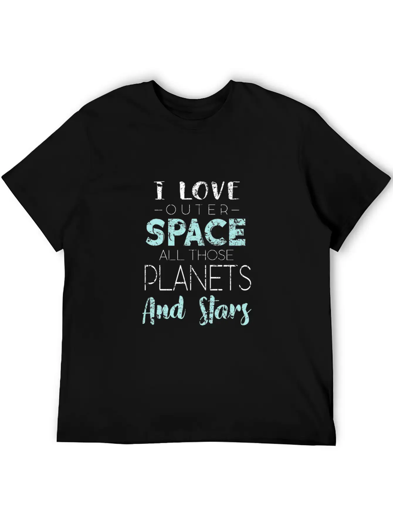 Universe Space Weightless Mars Rocket Breathable Soft Cotton T-Shirt – Timeless Casual Look