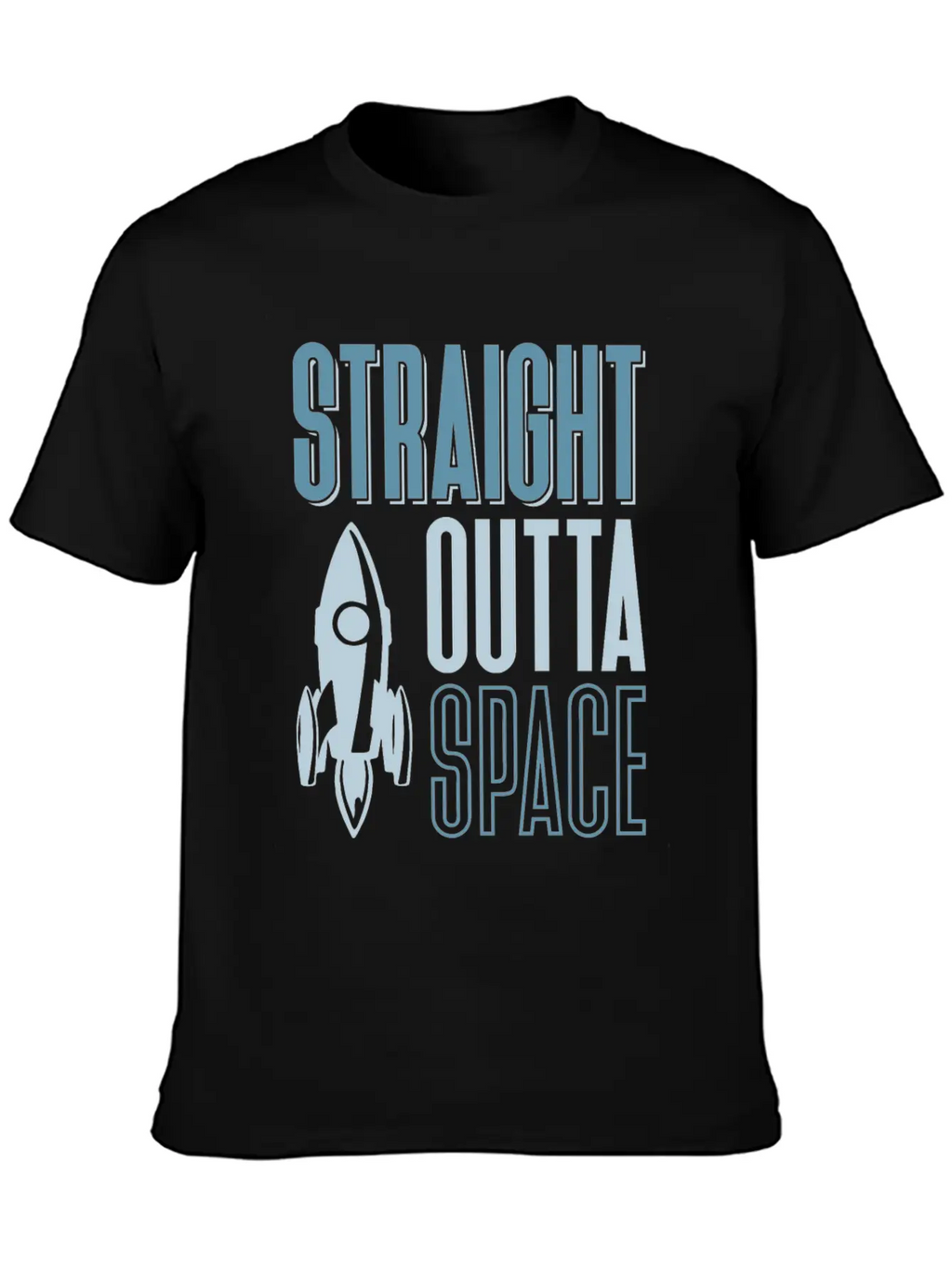 Universe Space Weightless Planet Moon Unisex Casual T-Shirt – Clean Design For Daily Comfort