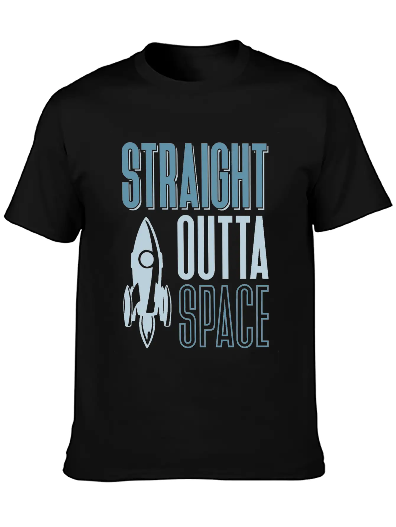 Universe Space Weightless Planet Moon Unisex Casual T-Shirt – Clean Design For Daily Comfort