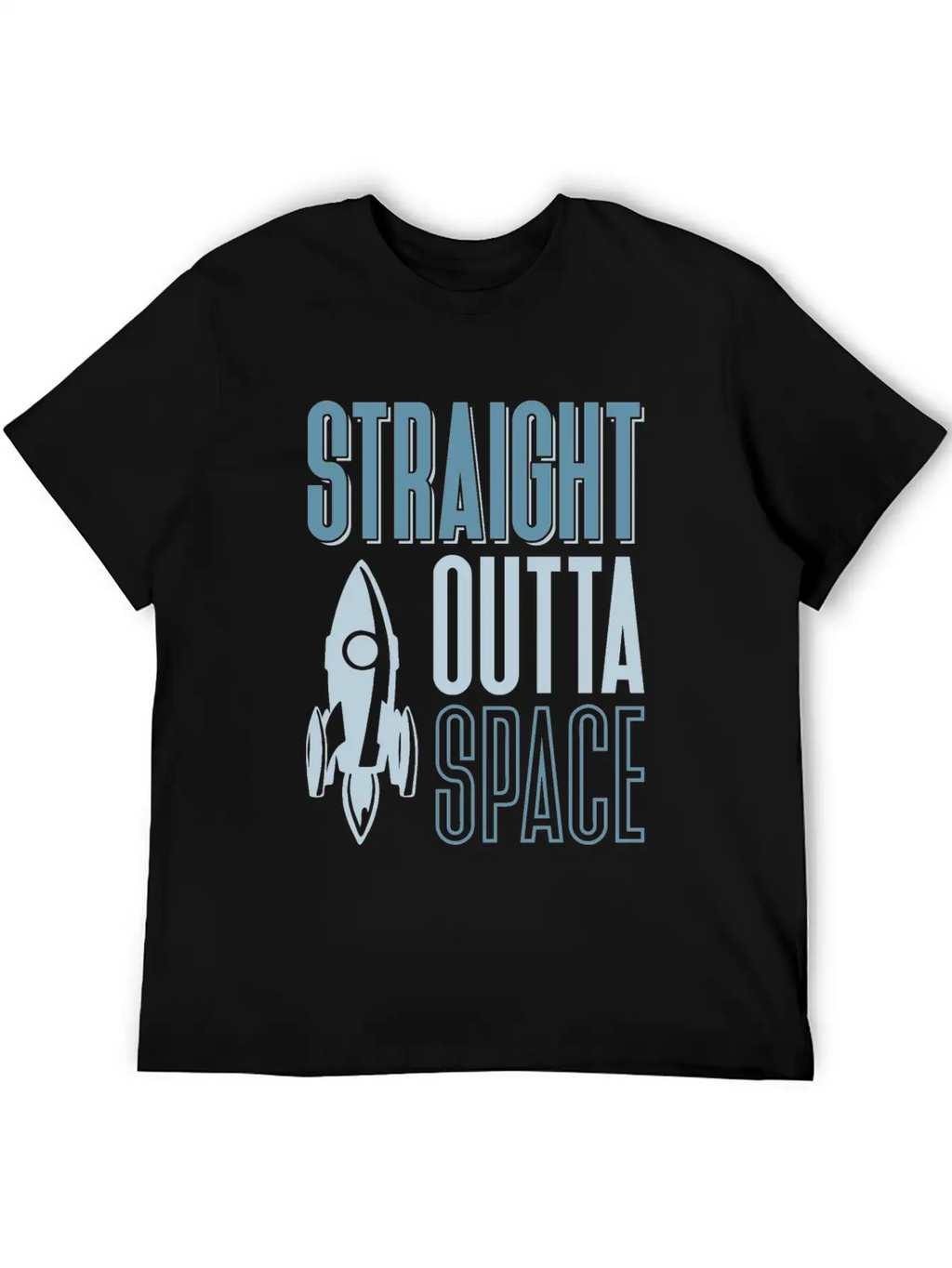 Universe Space Weightless Planet Moon Unisex Casual T-Shirt – Clean Design For Daily Comfort