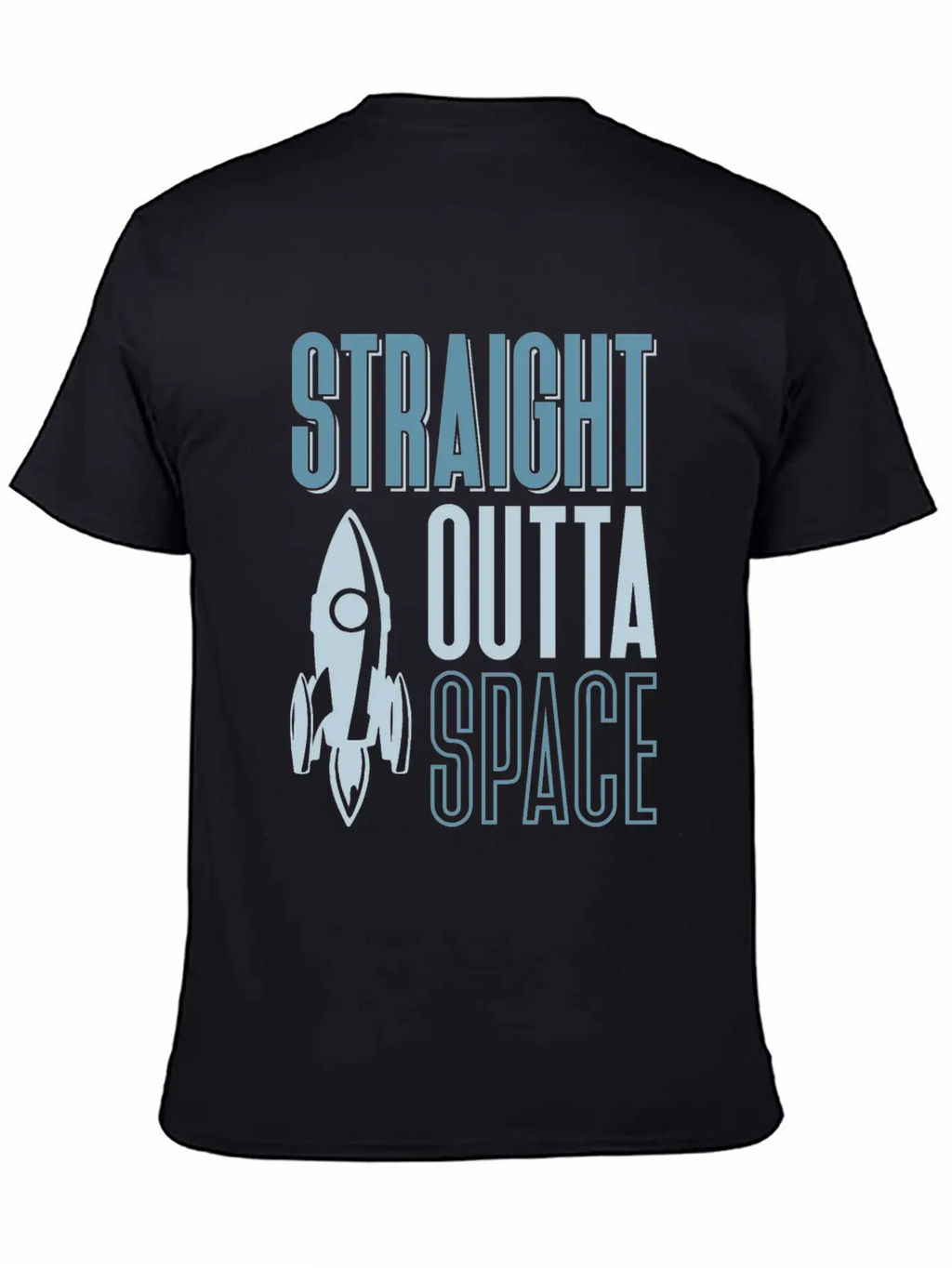 Universe Space Weightless Planet Moon Unisex Casual T-Shirt – Clean Design For Daily Comfort