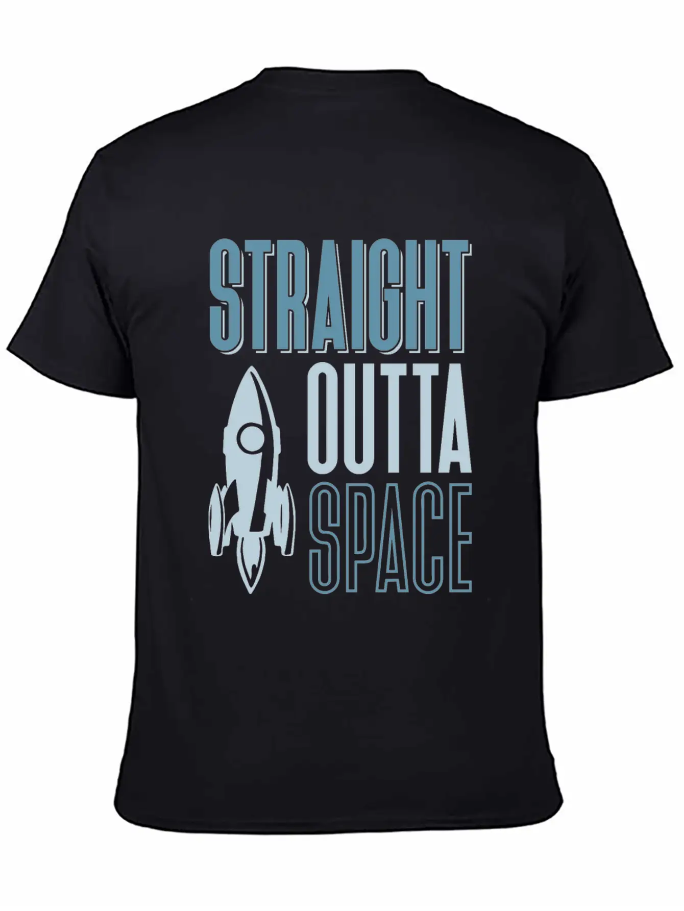 Universe Space Weightless Planet Moon Unisex Casual T-Shirt – Clean Design For Daily Comfort