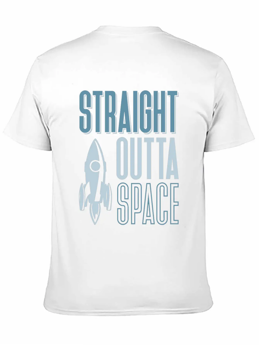 Universe Space Weightless Planet Moon Unisex Casual T-Shirt – Clean Design For Daily Comfort