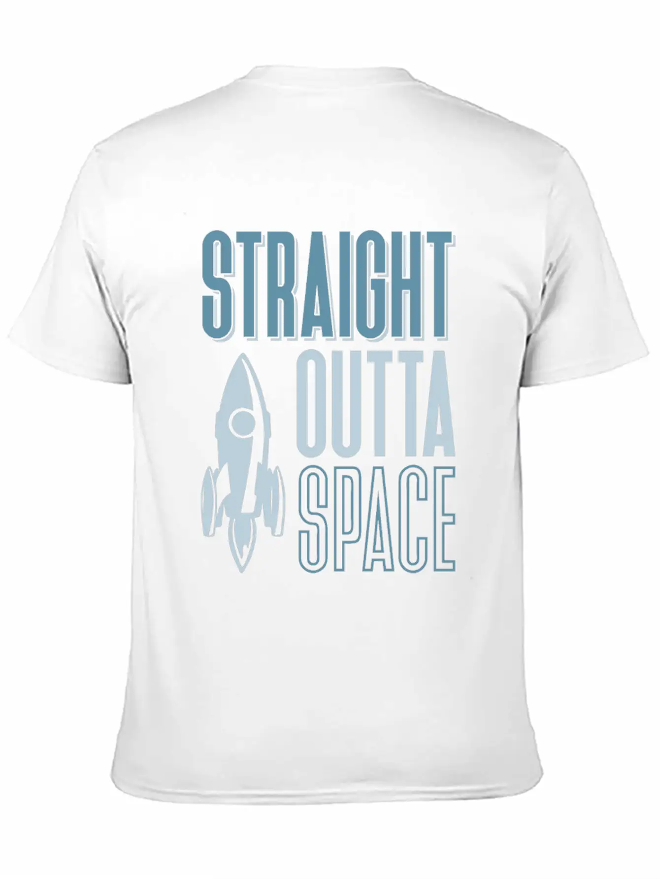 Universe Space Weightless Planet Moon Unisex Casual T-Shirt – Clean Design For Daily Comfort